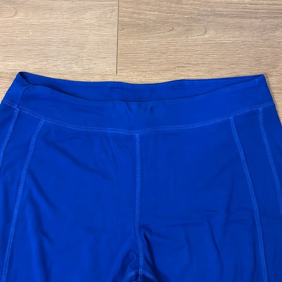 Fresh Produce | 2 pc set cropped lounge pants & top Women’s size M royal blue - Picture 5 of 9